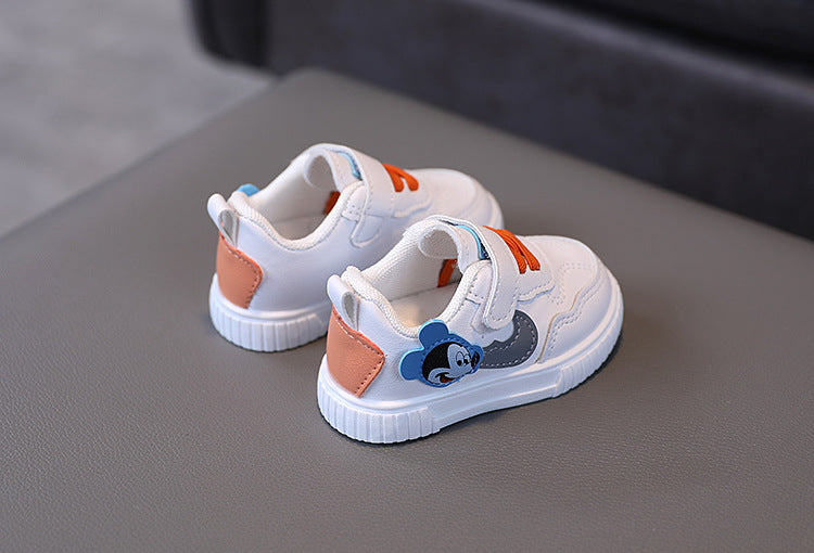White Disney Mickey and Minnie Mouse Sneakers