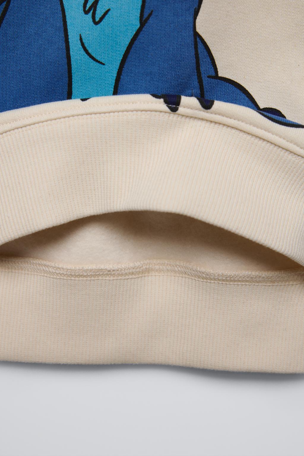 Stitch Cotton Hoodie