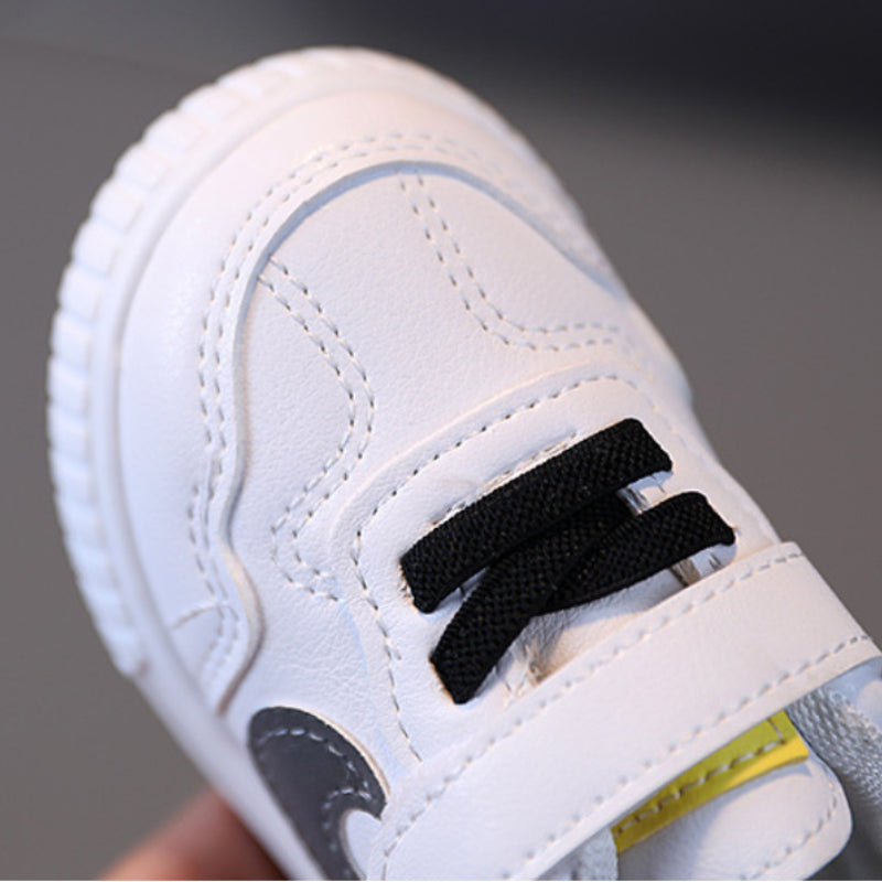 White Disney Mickey and Minnie Mouse Sneakers