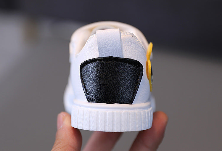 White Disney Mickey and Minnie Mouse Sneakers