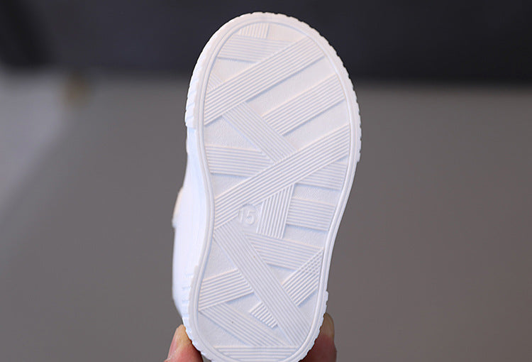 White Disney Mickey and Minnie Mouse Sneakers