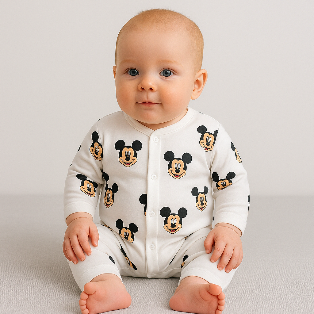 Soft Cotton Disney Romper