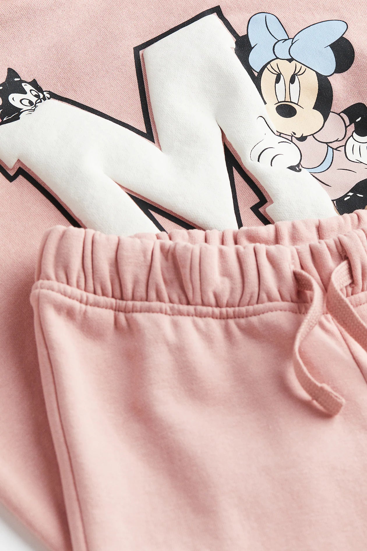 Pink Minnie Mouse Cotton Set