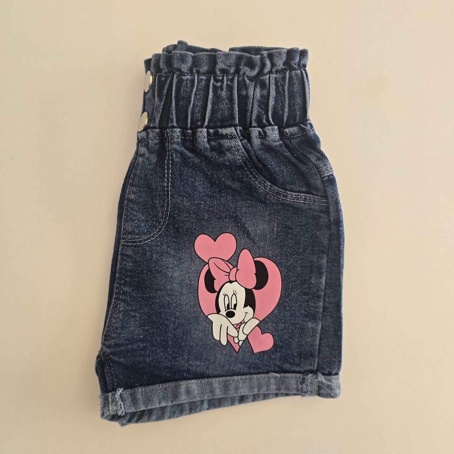 100% Cotton Cartoon T-Shirt & Denim Set