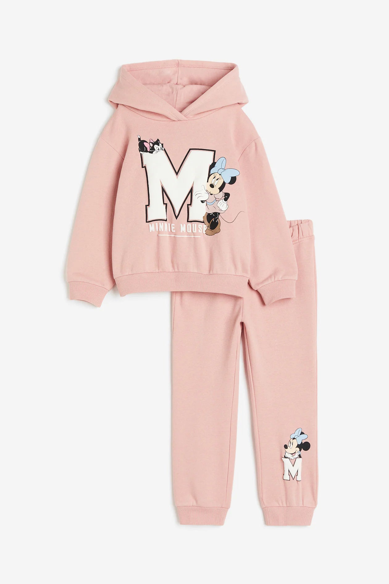 Pink Minnie Mouse Cotton Set