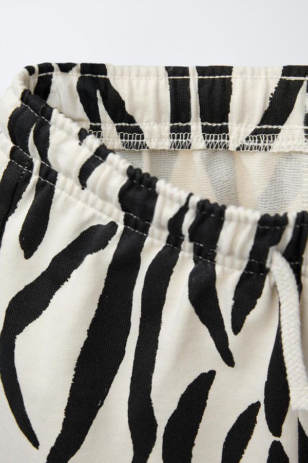 Loose T-Shirt & Shorts Cotton Set