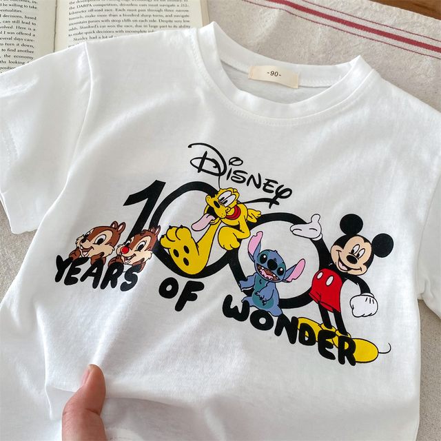 100% Cotton 100 Years Disney T-Shirt