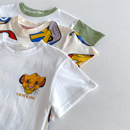 Trendy 100% Cotton Marvel Tracksuit – Perfect for Summer Fun!