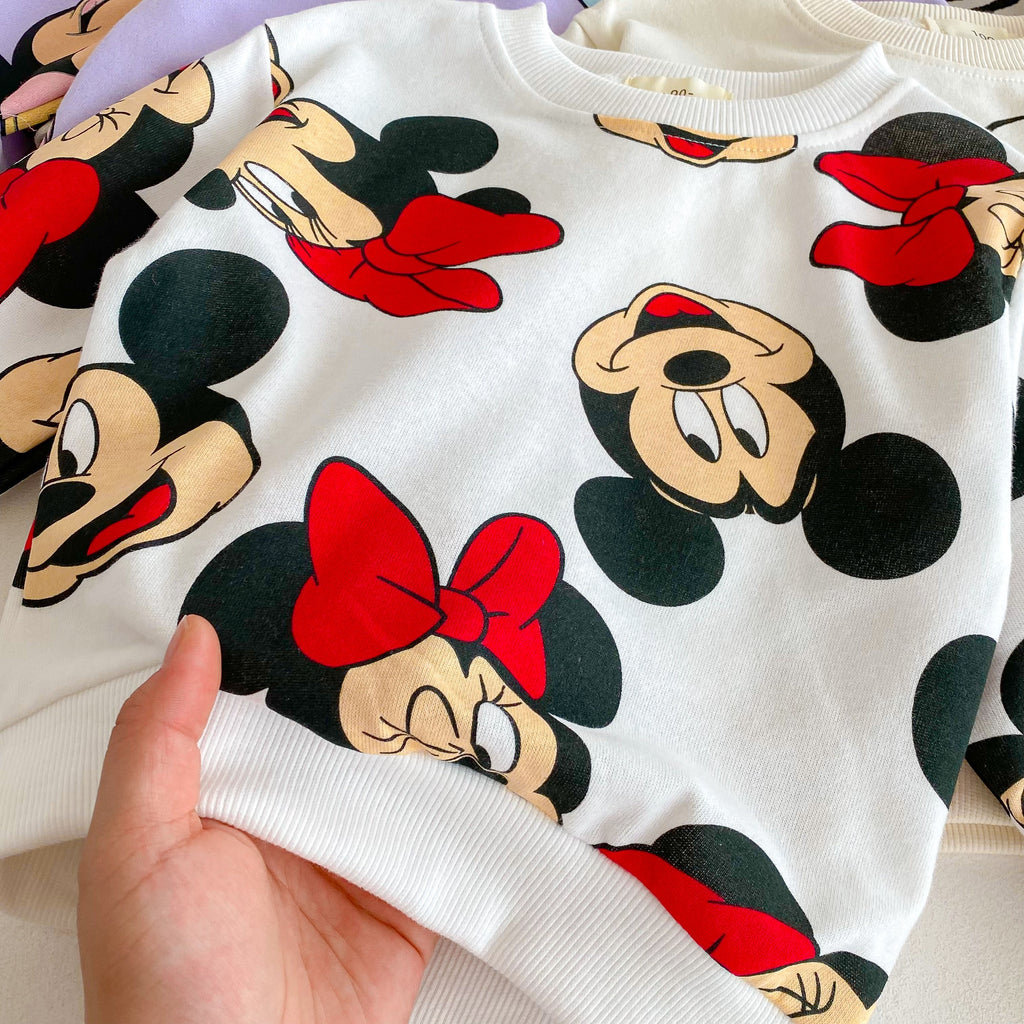 100% Cotton Minnie & Mickey Set