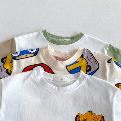 Trendy 100% Cotton Marvel Tracksuit – Perfect for Summer Fun!