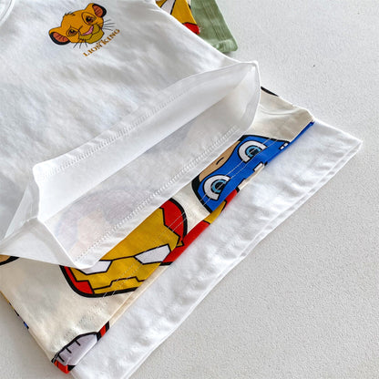 Trendy 100% Cotton Marvel Tracksuit – Perfect for Summer Fun!