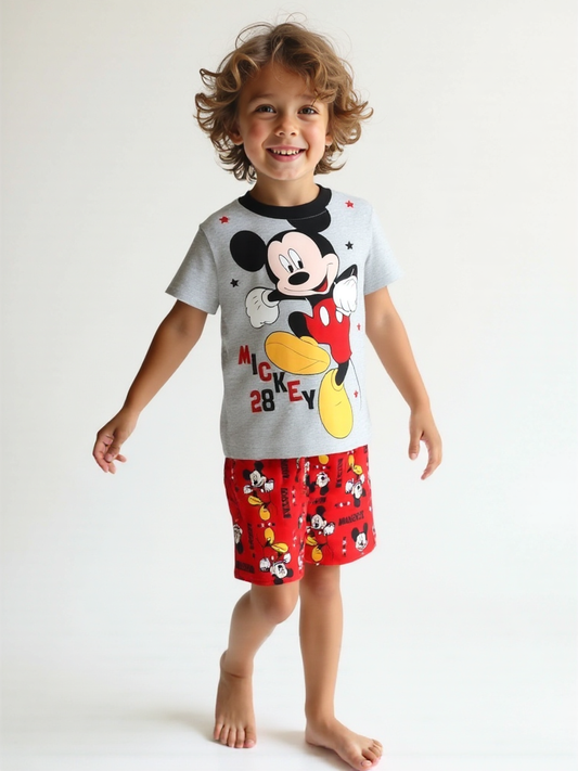 Πυτζάμες Disney Mickey 100% βαμβάκι