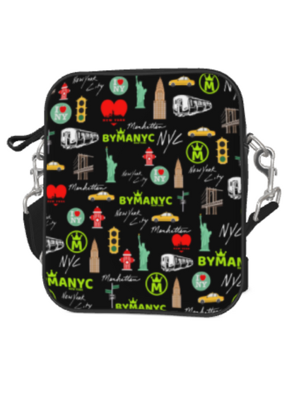 Crossbody Bag MIDNIGHT MIRAGE – BYMANYC ® New York Vegan Urban Chic-2