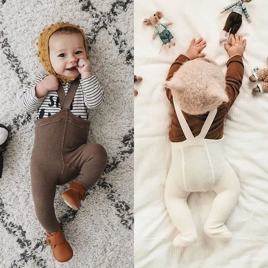 Baby Tights With Straps