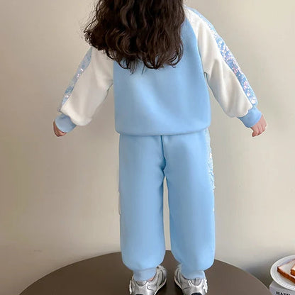 New Princess Elsa Soft Cotton 2-Piece Set