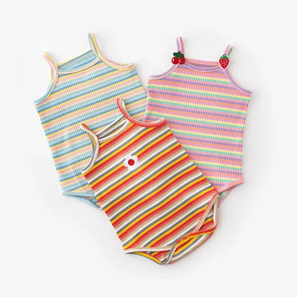 Cute Striped Jumpsuit