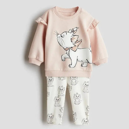 Sweatshirt & Pants Set - 100% Cotton