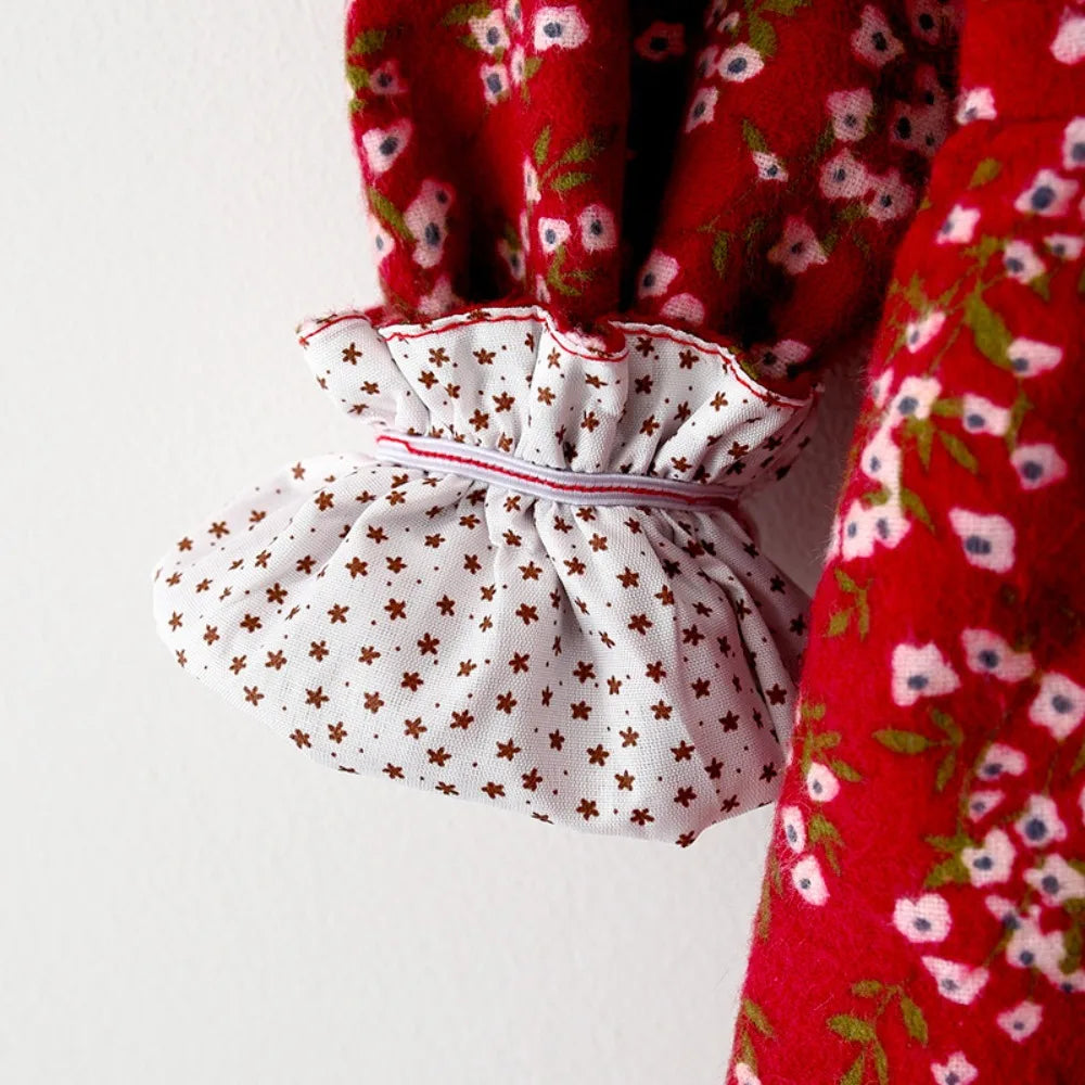 Flower Collar Bow Dress