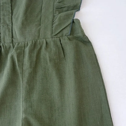 Sleeveless Square Neck Jumpsuit