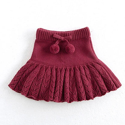Elegant Knitted Pullover Sweater & Skirt Set