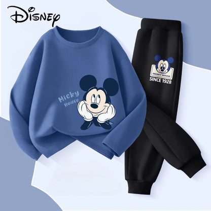 Mickey Mouse & Donald Duck Sweatshirt & Sweatpants Set