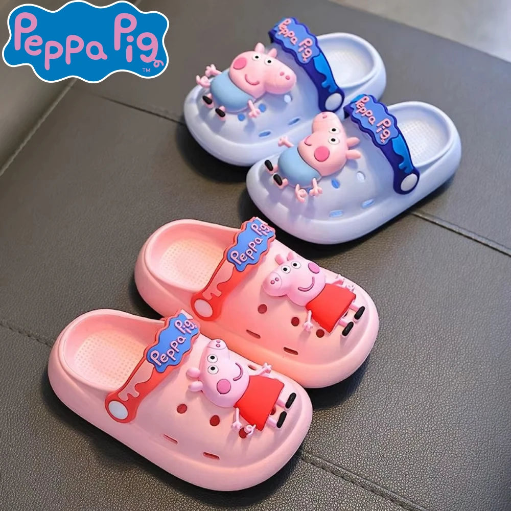 Peppa & George Pig Slippers