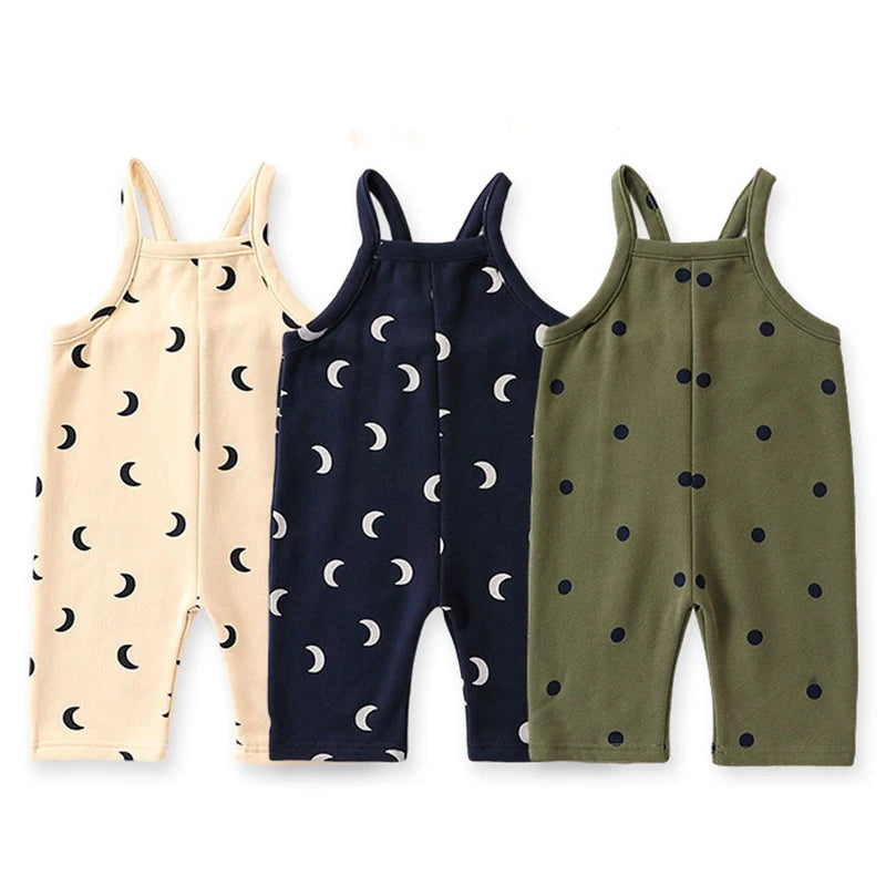 Loose All-match Casual Cotton Jumpsuit