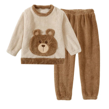 Bear Warm & Comfortable Winter Pajamas
