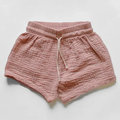 Summer 100% muslin cotton Shirt & Shorts Set – Light and Breezy!