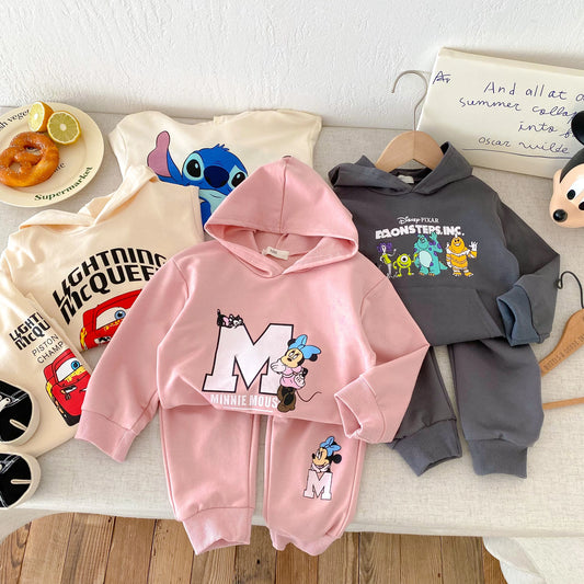 Disney Sweatshirt & Pants Set - 100% Cotton