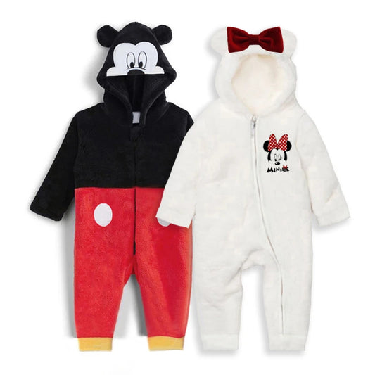 Warm Fleece Baby Romper