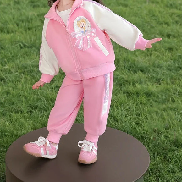 New Princess Elsa Soft Cotton 2-Piece Set