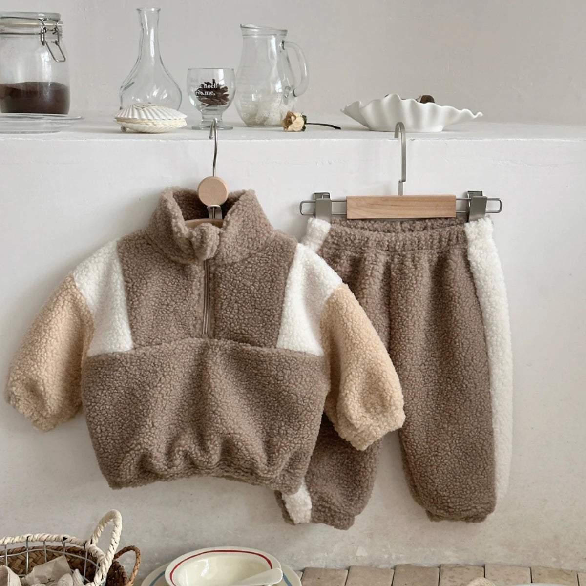 Warm, Plush Top & Comfortable Pants Set