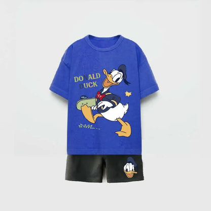 Donald Duck Premium Cotton T-Shirt & Shorts Set