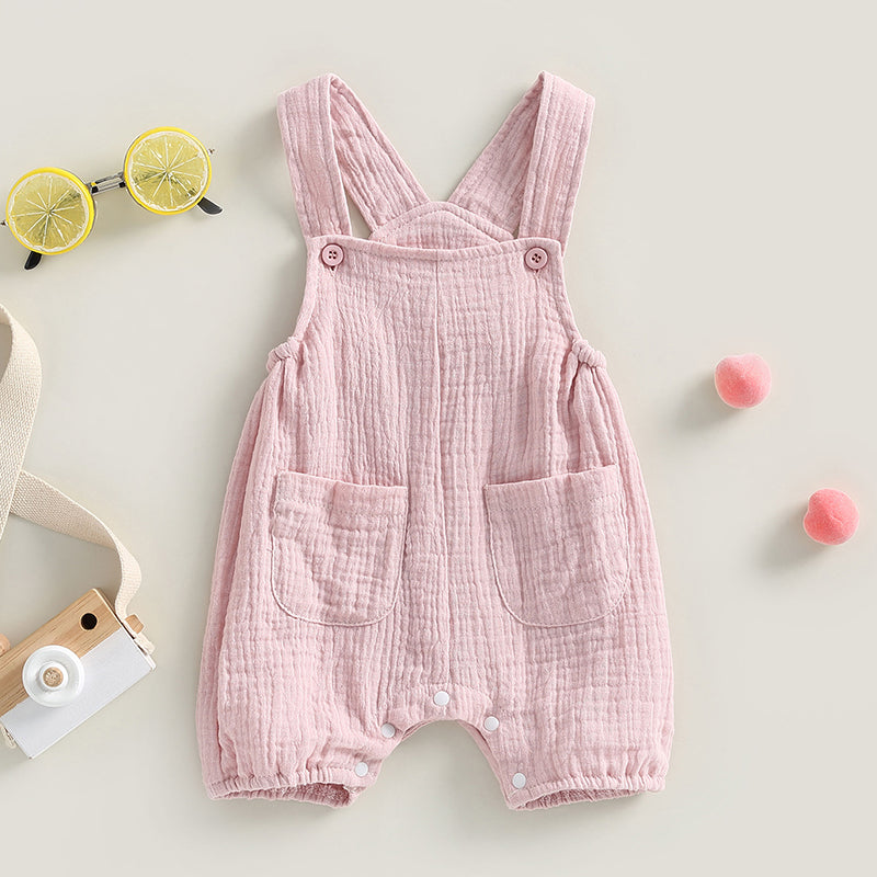 100% Cotton Overall with Straps & Pockets