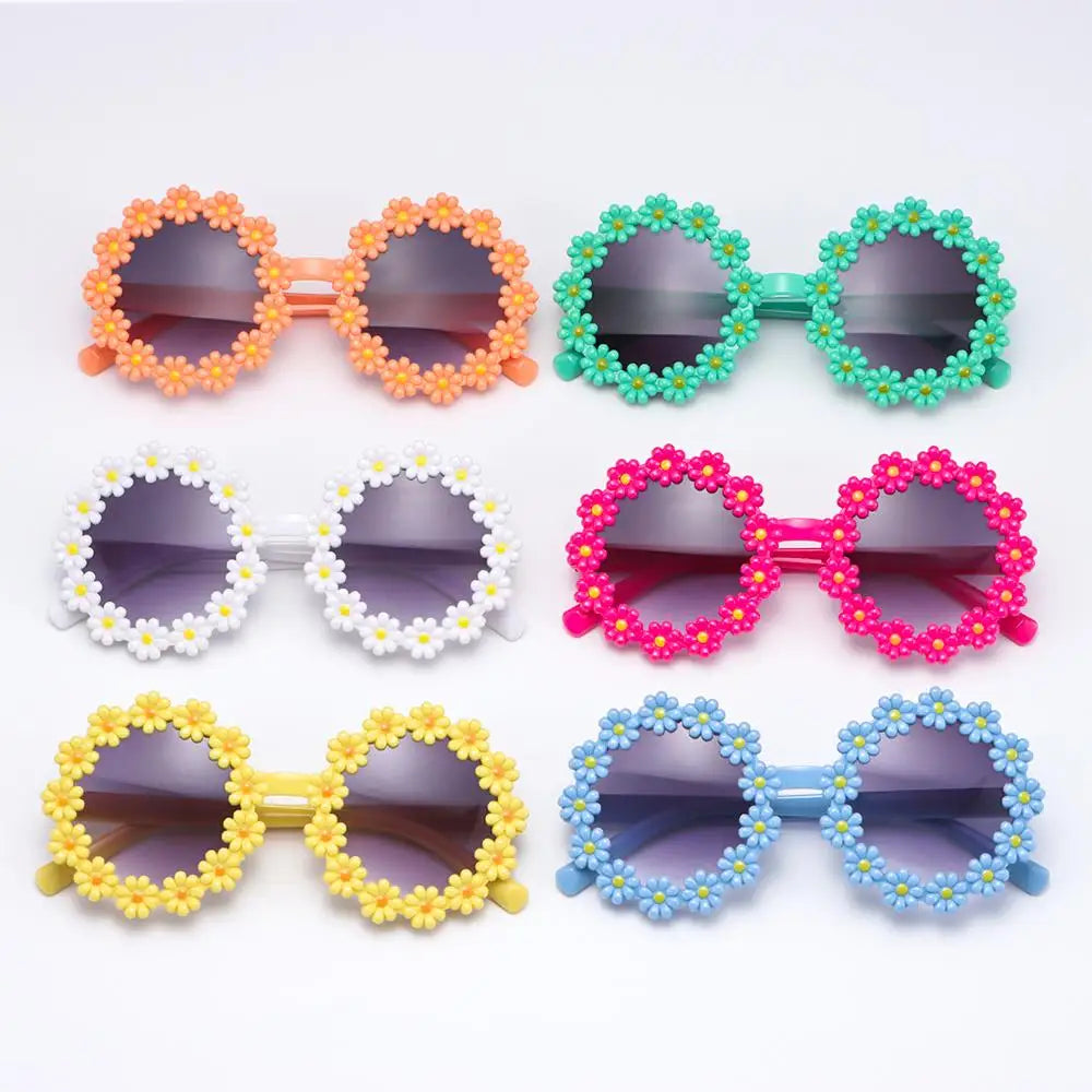 Flower Sunglasses – Cute Daisy Style UV400