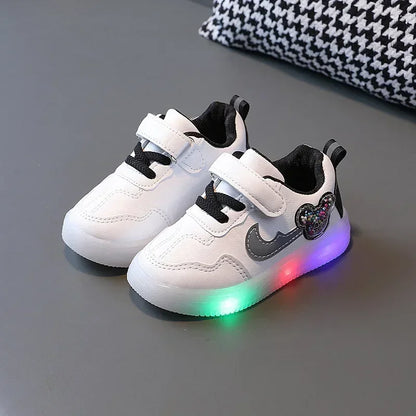 Premium Kids' Light-Up Sports Sneakers
