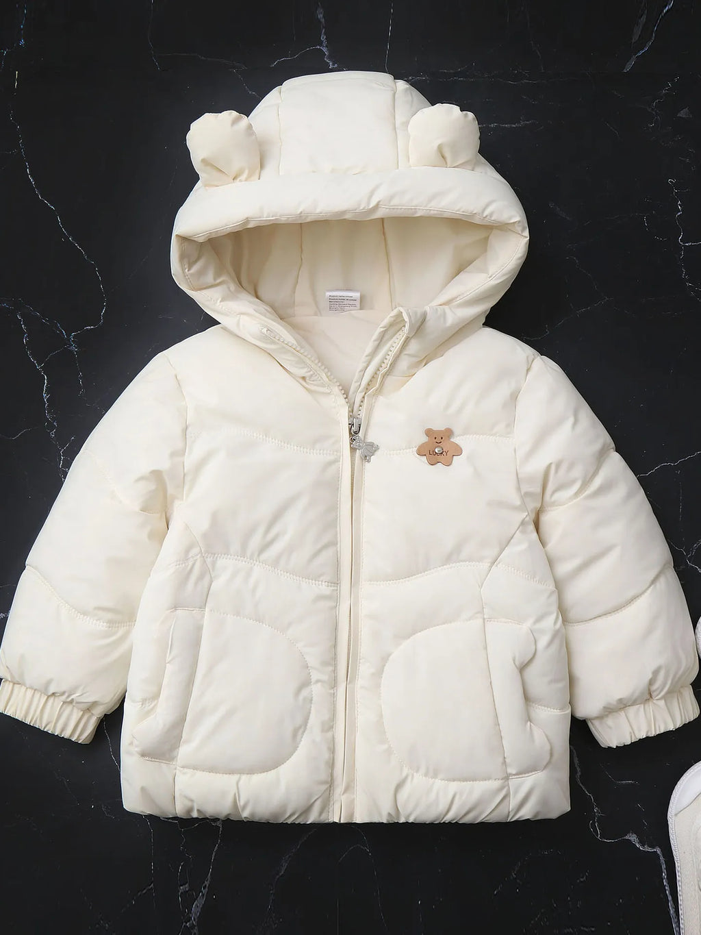 Parkas Thick Cotton Lining Hoodie Warm Jacket Windy Breaker