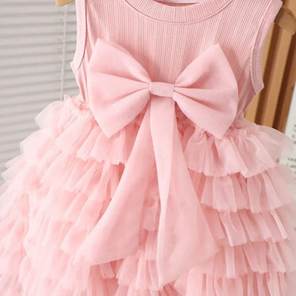 Elegant Mesh Patchwork Dress