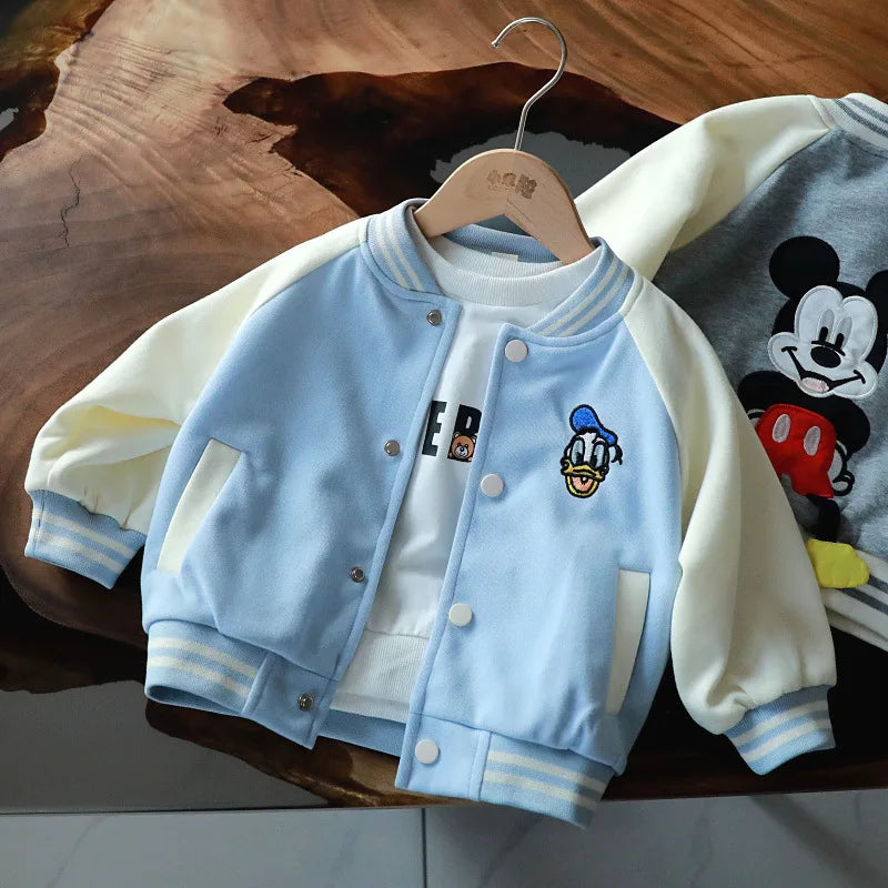 Mickey Mouse & Donald Duck Baseball Jackets