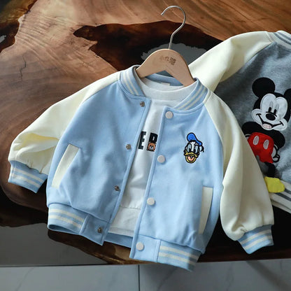 Mickey Mouse & Donald Duck Baseball Jackets