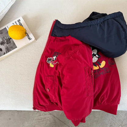 Mickey Mouse Warm Hooded Jacket