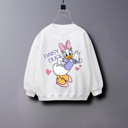 Loving Daisy Duck White Hoodie