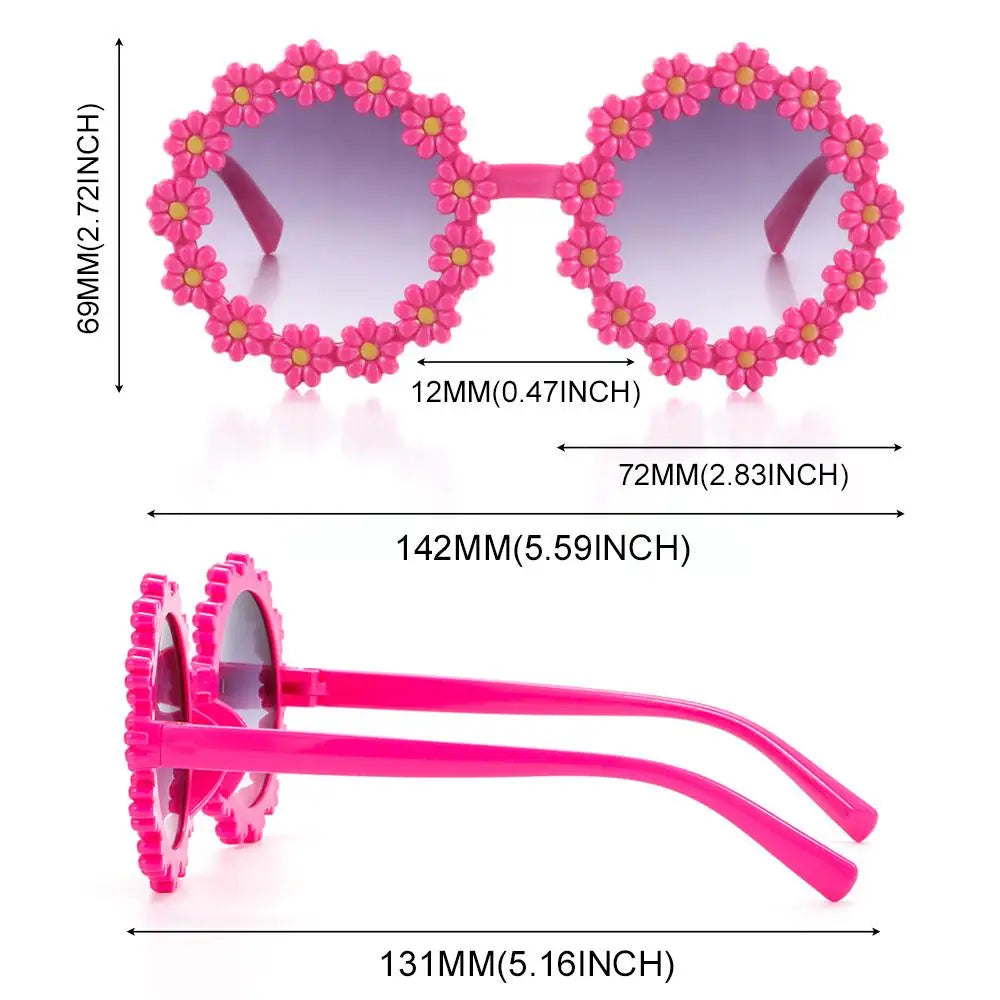 Flower Sunglasses – Cute Daisy Style UV400