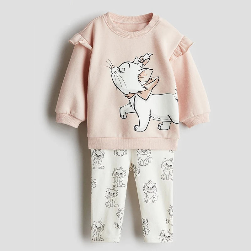 Sweatshirt & Pants Set - 100% Cotton