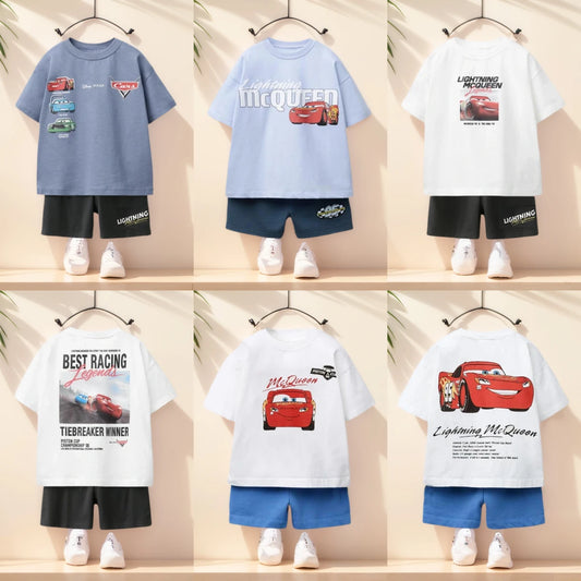 Pure Cotton T-Shirt and Shorts Set