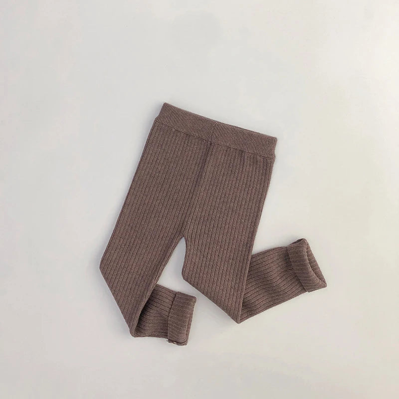 Elastic Waistband Leggings