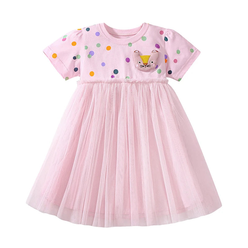 Sweet Cat 100% Cotton Summer Dress