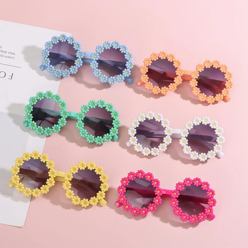 Flower Sunglasses – Cute Daisy Style UV400