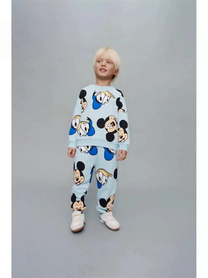 Disney Sweatshirt & Pants Set - 100% Cotton